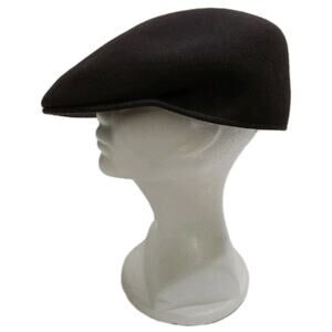 Dorfman Pacific Company Scala Classico L Brown Ascot Cabby Cap Hat #H11